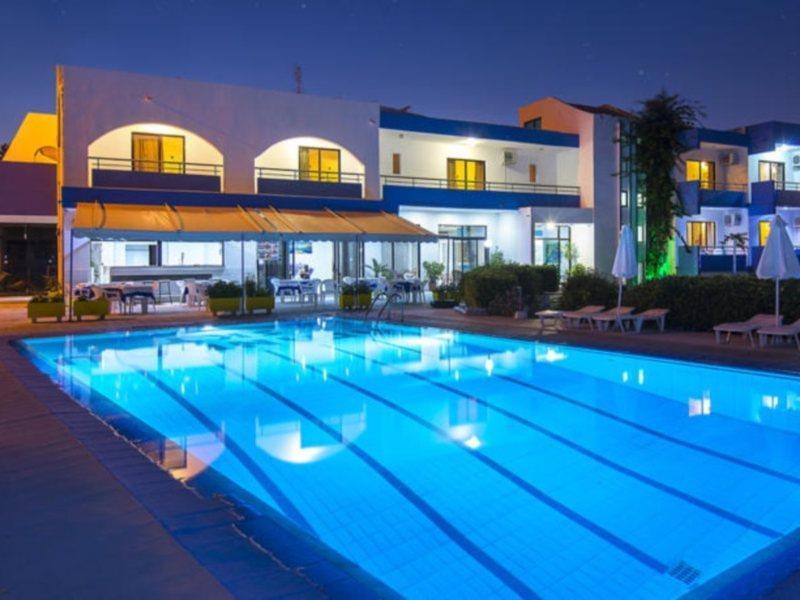 Afandou Sky Hotel Bagian luar foto