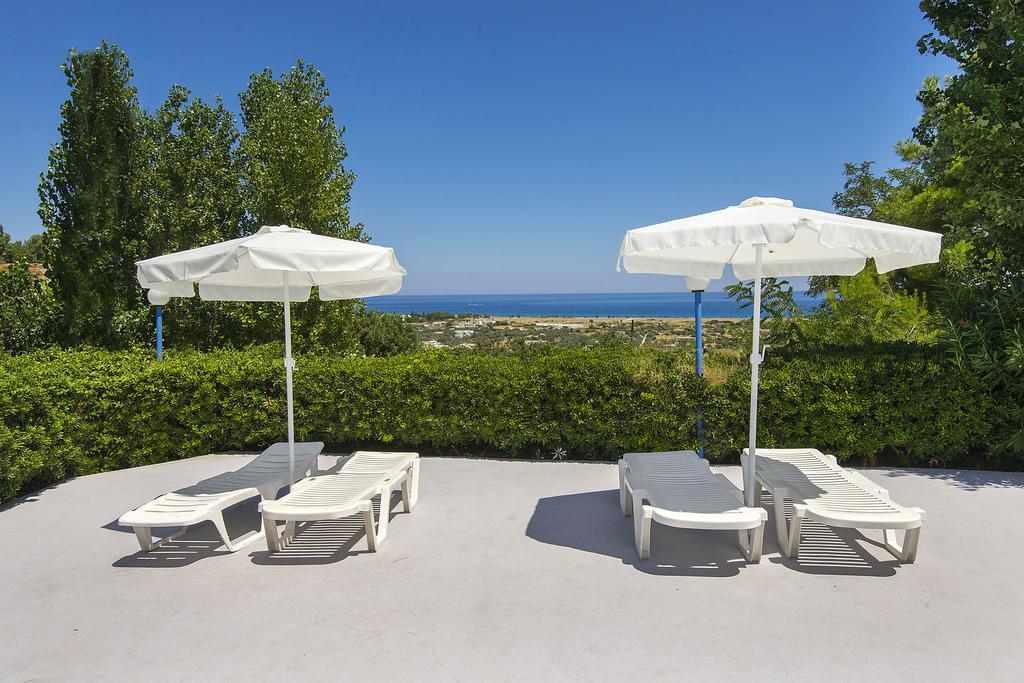 Afandou Sky Hotel Bagian luar foto